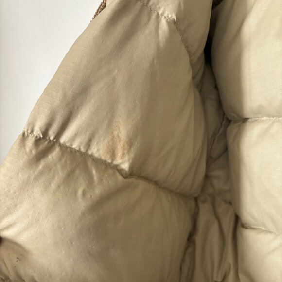 Vtg Small Hansa Branta Stearns Goose Down Parka - Faux Fur, Aztec Detail - Picture 5 of 9